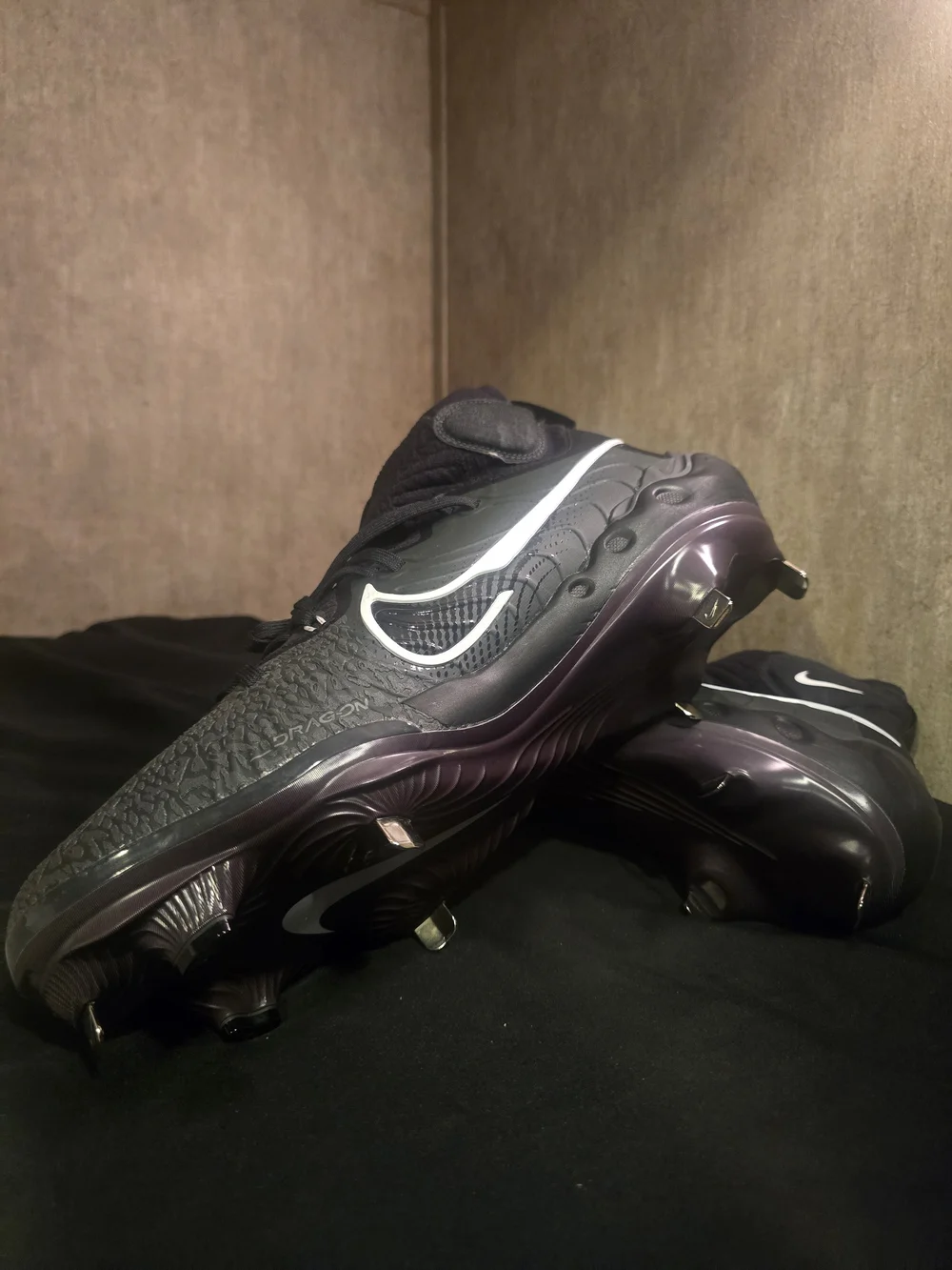 Nike Alpha Huarache NXT Metal Baseball Cleats Mens size 13